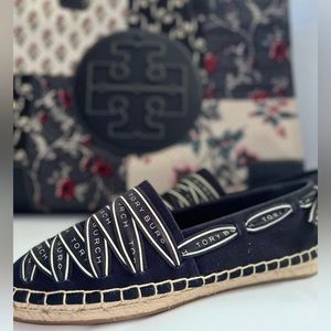 New Tory Burch Ribbon Espadrilles